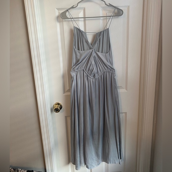 Urban Outfitters Bibi Satin Midi Dress - Size M - Picture 6 of 9